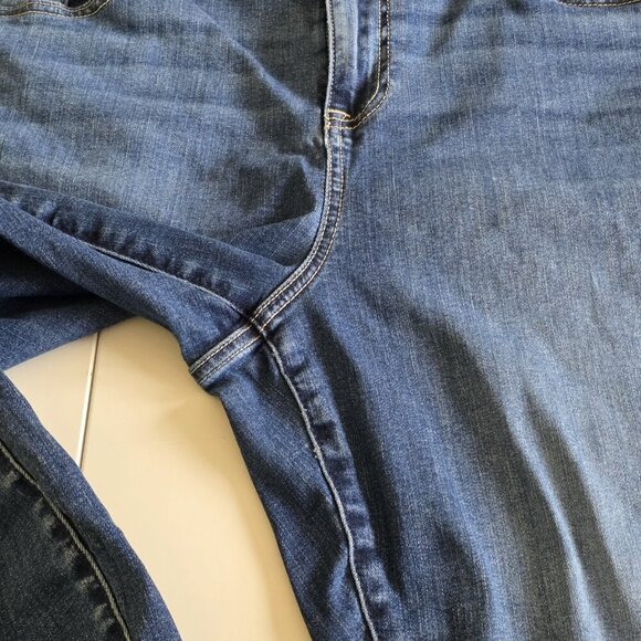 Torrid Jegging Women 22R Blue High Waist Tapered Stretch Western Zip Super Soft - Picture 11 of 16